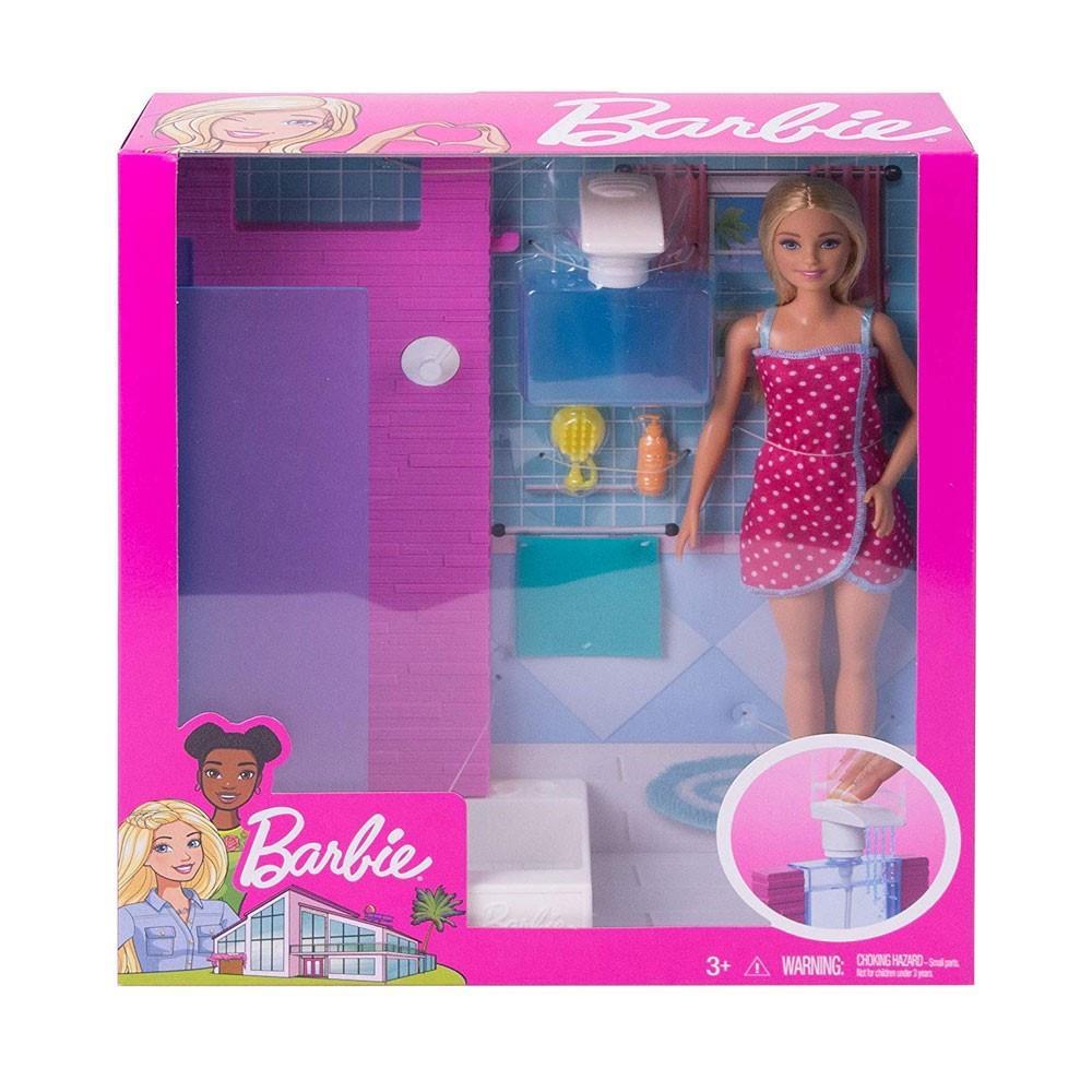 Mattel Barbie Fxg51 Banyo Seti