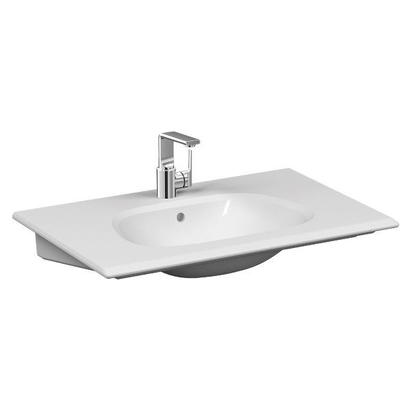 Vitra Frame Etajerli Lavabo 80 Cm Beyaz - Etkin Tasarım