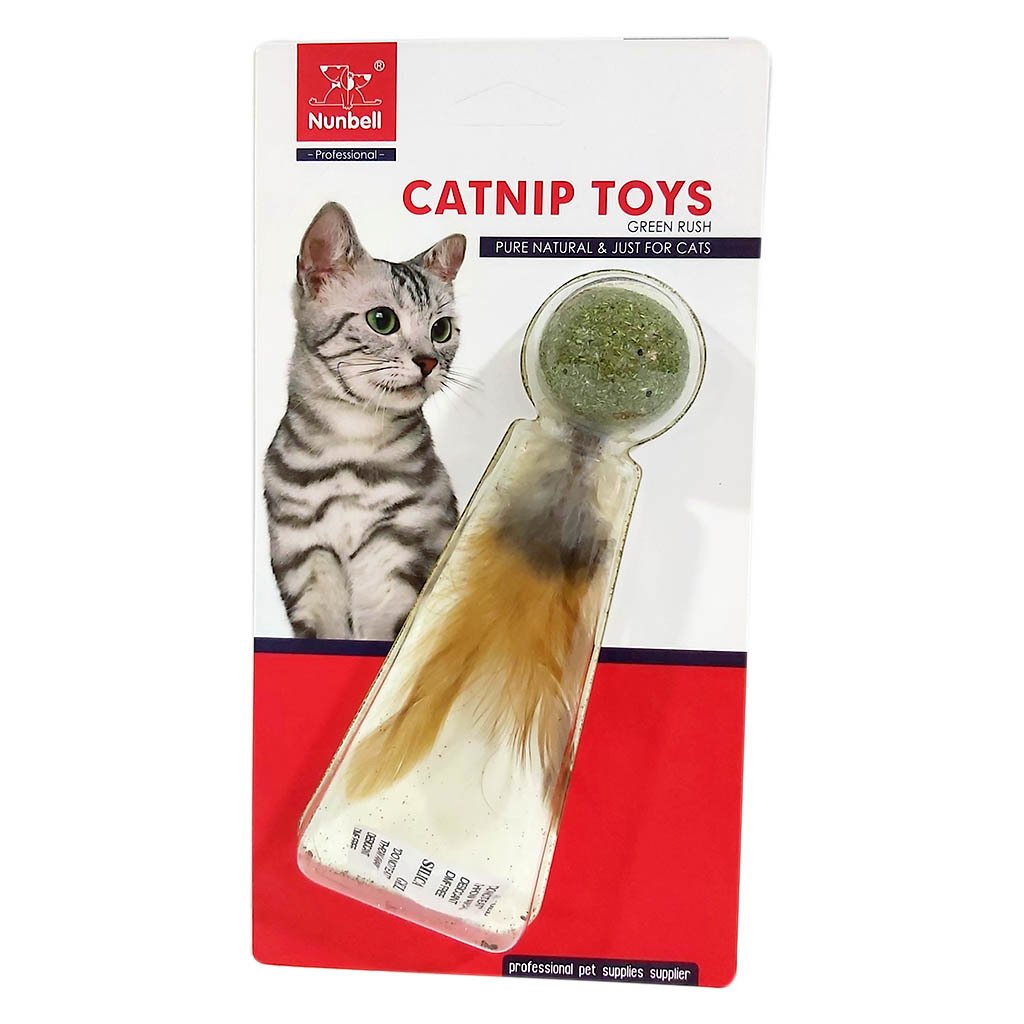 Nunbell Kedi Oyuncagı Catnip Top Tüylü
