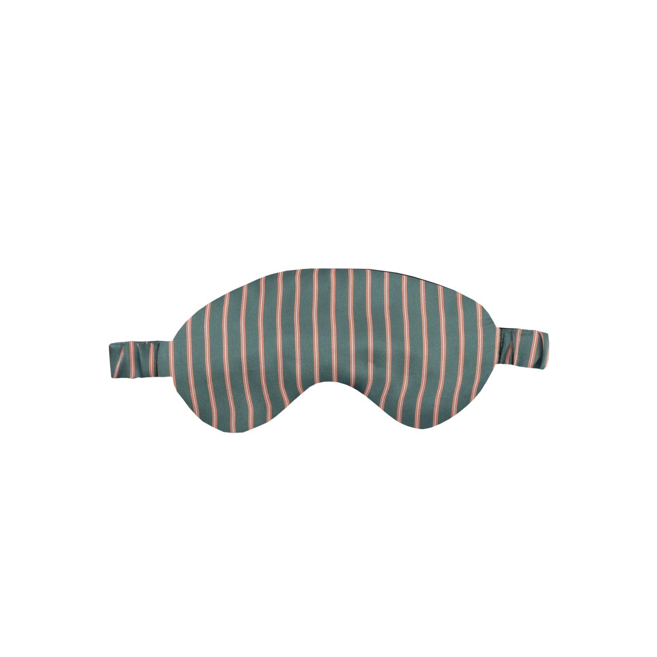 İpek Uyku Maskesi - Mint Stripe