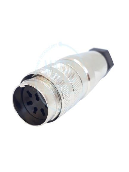 C091-11H008-000-2-U, DIN CONNECTOR, 8 POSITIONS, CRIMP