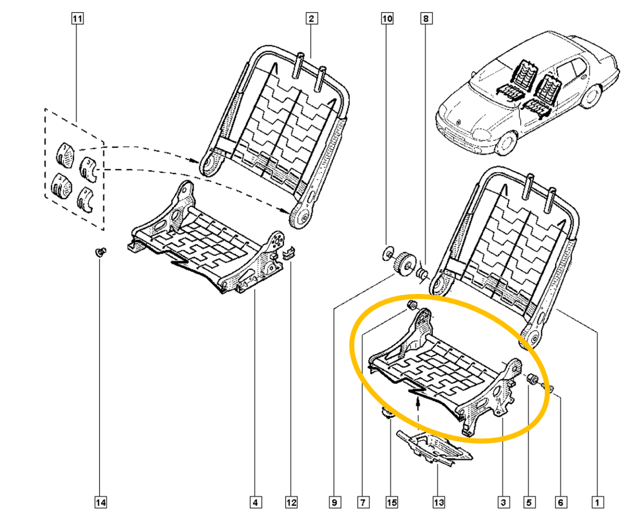 clio 4 koltuk kılıfı orjinal