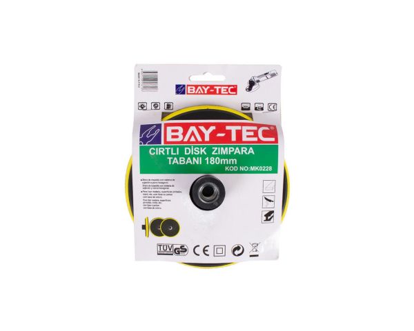 Cırtlı Zımpara Disk Altlığı 180 mm MK0228