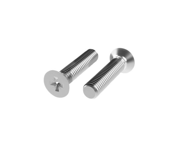 M3x12 mm Inox YHB Metrik Vida DIN 965