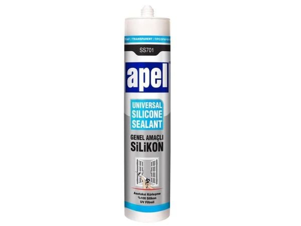 APEL Genel Amaçlı Silikon Şeffaf SS701 250 ml