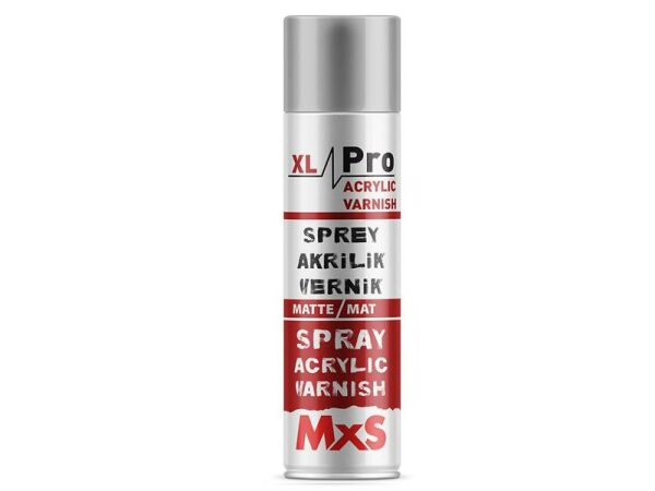 MxS XL Pro Sprey Boya Akrilik Vernik Mat 500 ml