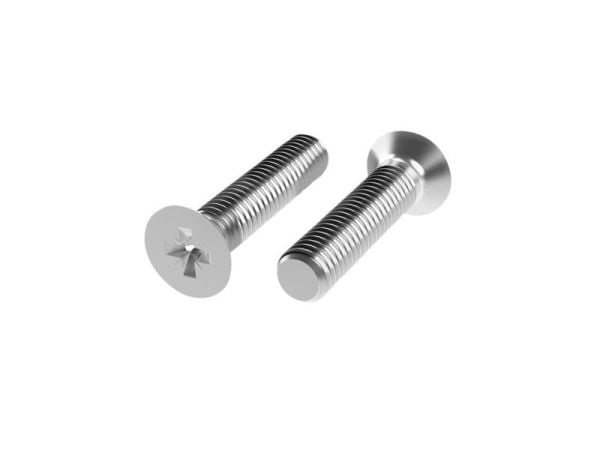 M6x12 mm Inox YHB Metrik Vida DIN 965