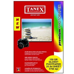 Tanex Fotoğraf Kağıdı 25li A4 150 gr.