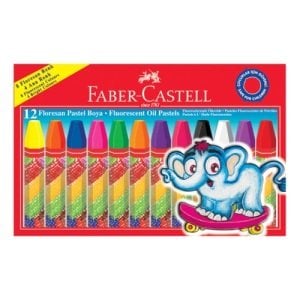 Faber Castell Neon Pastel Boya Karton Kutu 12 Renk