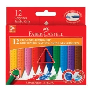 Faber Castell Grip Jumbo Mum Boya 12 Renk