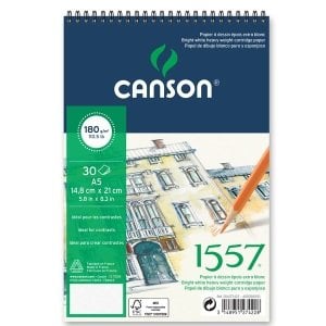 Canson 1557 Eskiz Defteri 180gr A5 20 yp.