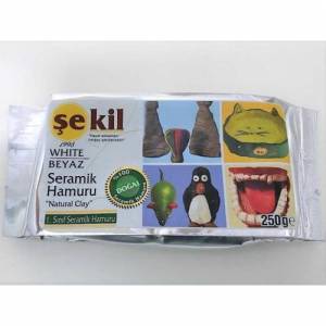 Şekil Seramik Hamuru 250 GR Beyaz