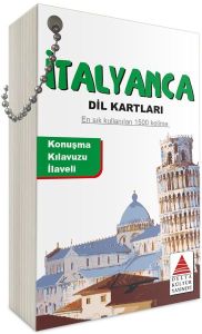 Delta Kültür Yayınevi italyanca dil kartı