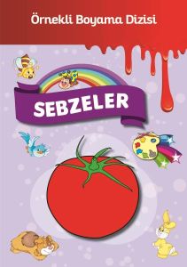 Parıltı Yayınları Sebzeler Boyama Kitabı