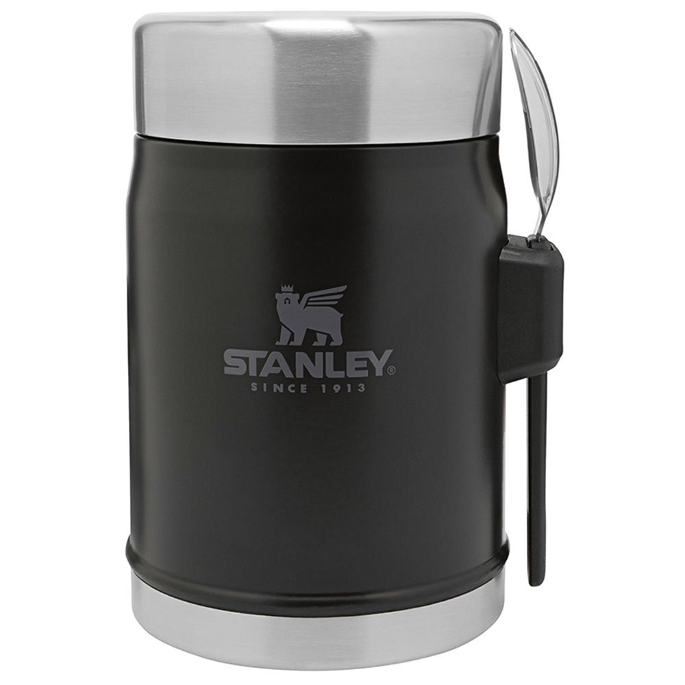 Stanley Klasik Paslanmaz Çelik Yemek Termosu Kaşıklı 0 40 LT - Siyah Stanley Klasik Paslanmaz Çelik Yemek Termosu Kaşıklı 0 40 LT - Siyah