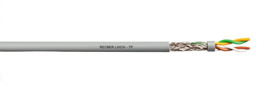 Reçber LIHCH 2x0,50mm2 Sinyal Ve Kontrol Kablosu - 100 Metre Fiyatı