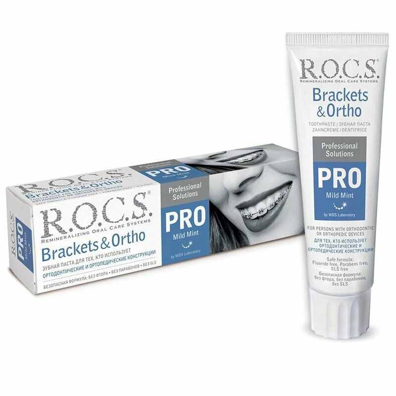 ROCS Pro Brackets Ortho Diş Macunu 100 Ml