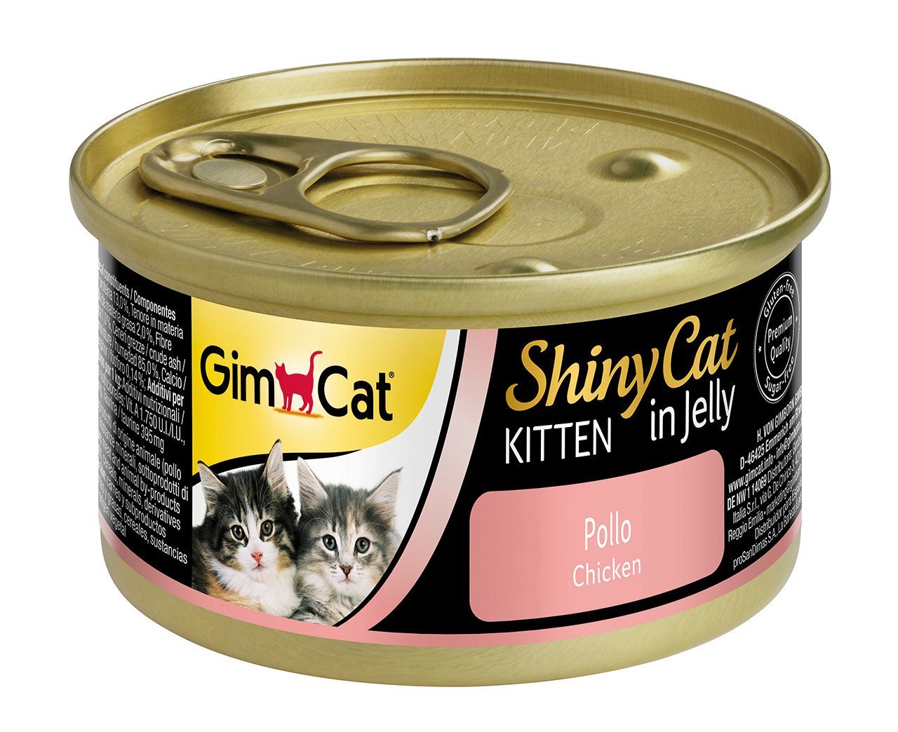 GimCat Shinycat Konserve Kedi Maması Yavru Tavuklu 70gr