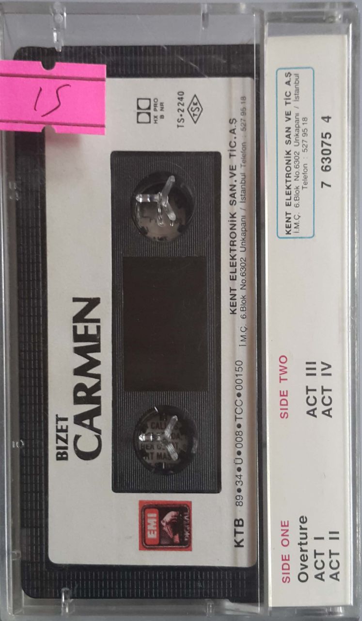 Bizet Carmen Highlights Kaset