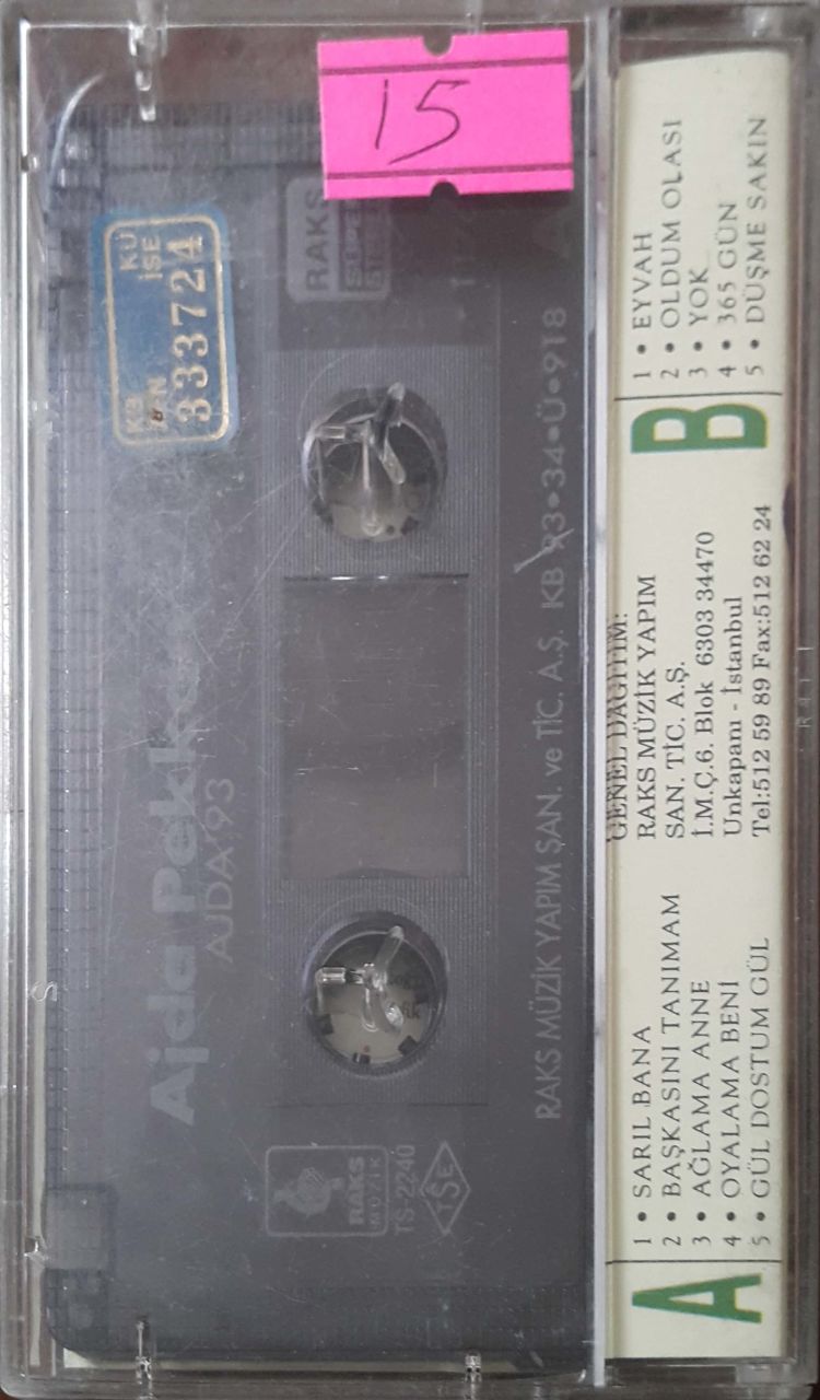 Ajda Pekkan Ajda '93 Kaset