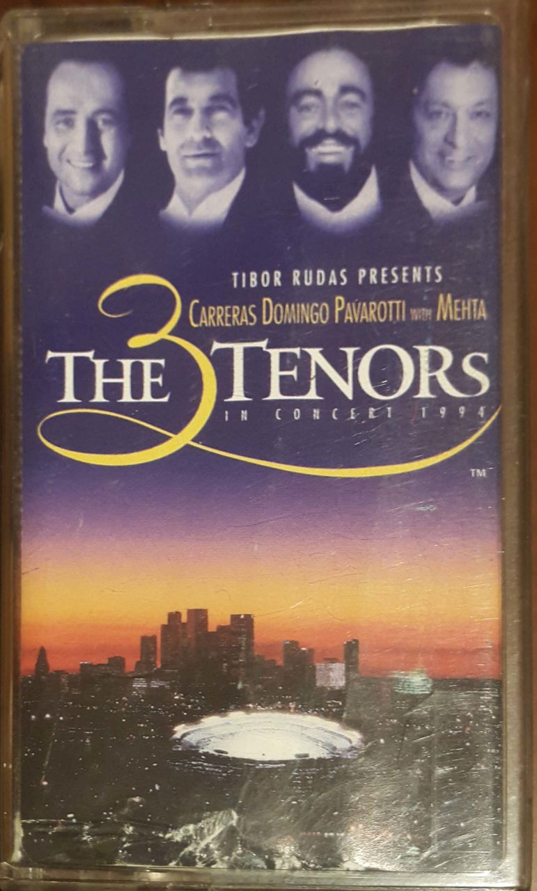The 3 Tenors Concert 1994 Carreras Domingo Pavarotti With Mehta Kaset