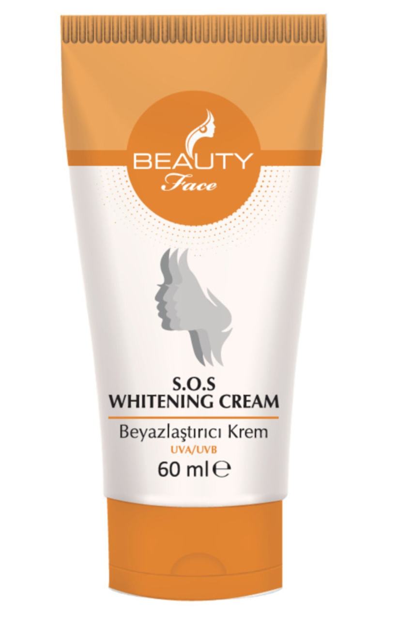 Beauty Face S.O.S Whitening Cream 60ml Renk Açıcı Bakım Kremi Visante