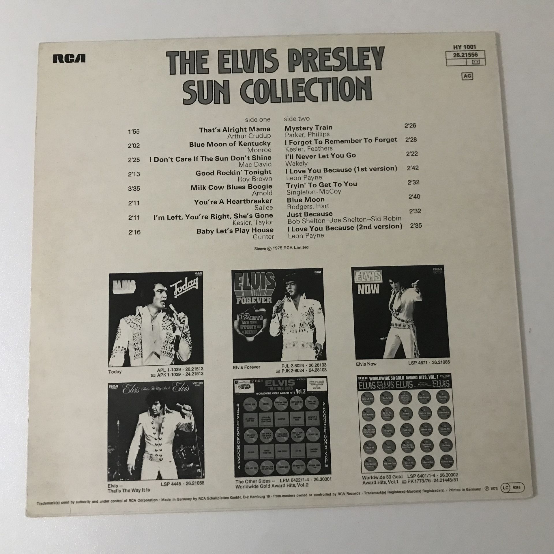 Elvis Presley The Sun Collection Plak Cd Dvd Satın Al 