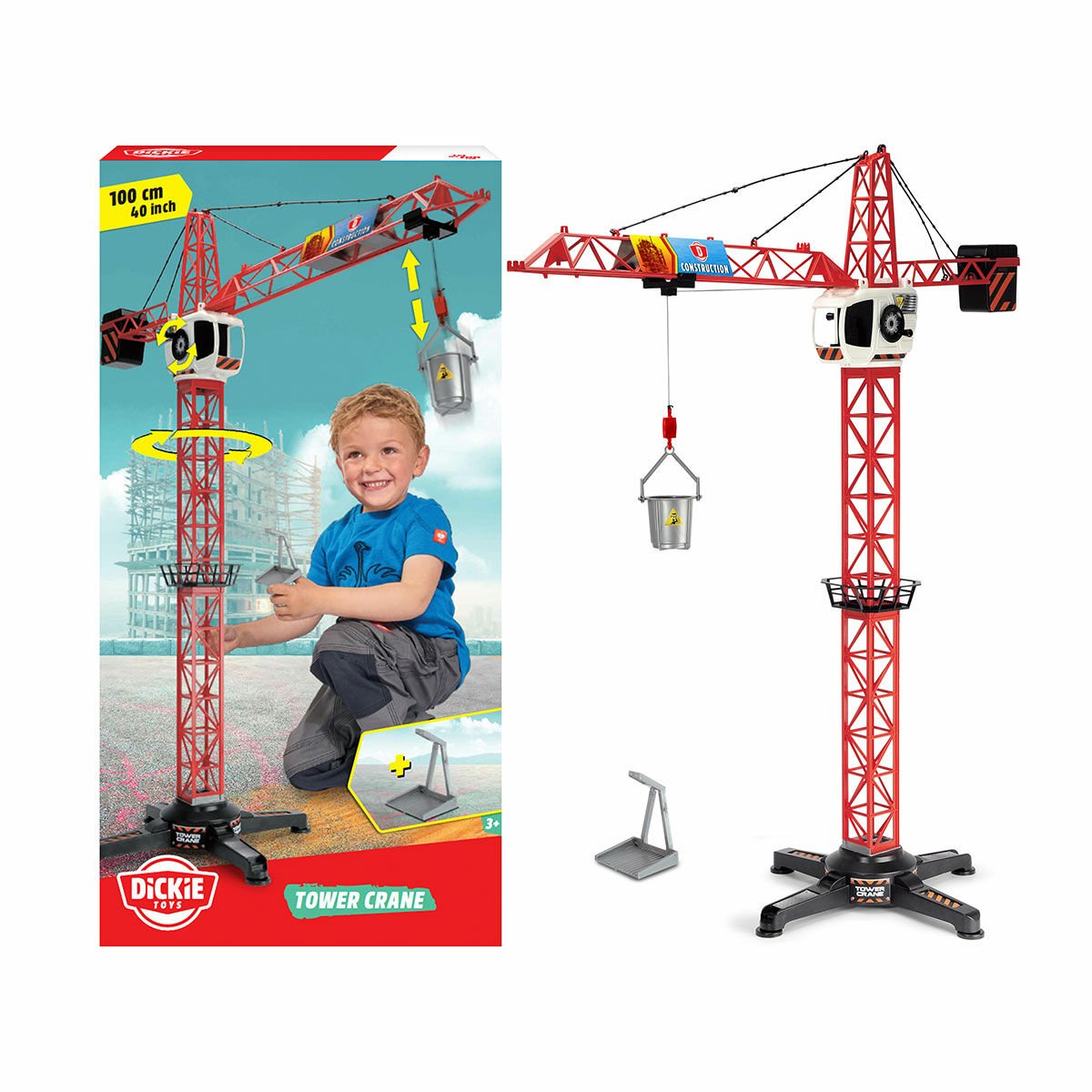 203462414 Dickie Kule Vinci-Tower Crane 100 cm