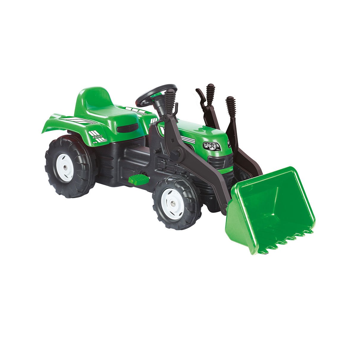 8147 Kepçeli Traktör Yeşil - Dolu Oyuncak