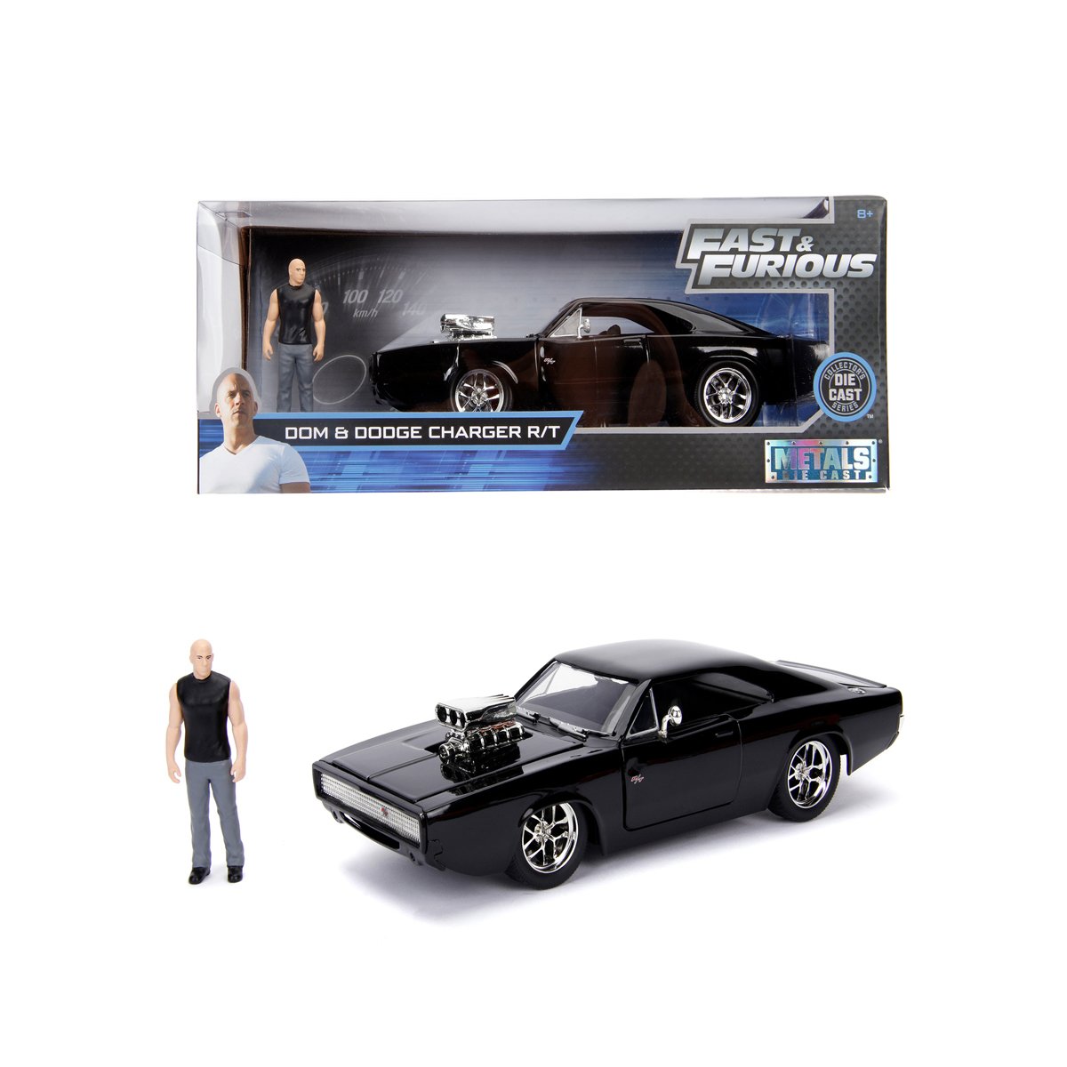 253205000 Fast Furious 1970 Dodge Charger 1:24