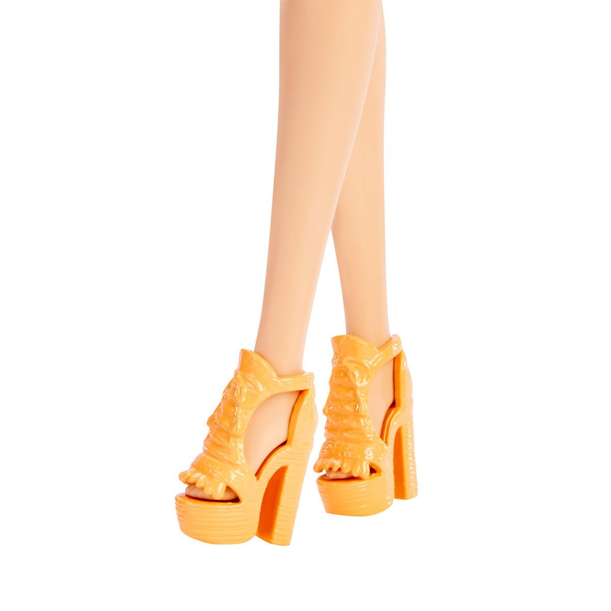 HBV15 Barbie No:181 Fashionistas Sarışın Meyve Desenli Elbiseli