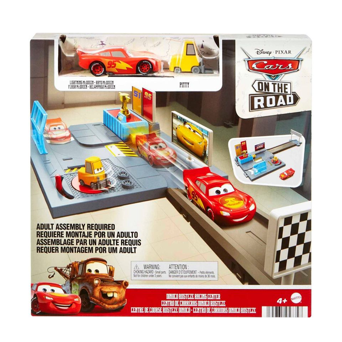HGV69 Cars Disney+ Cruz Yarış Merkezi Oyun Seti