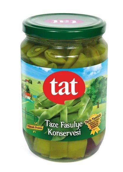 Tat Taze Fasulye Konservesi 670 Gr Cam