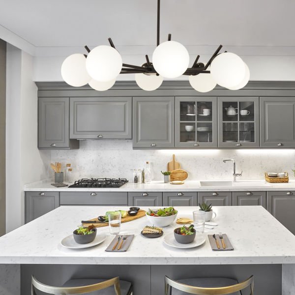 grey kitchen pendant light