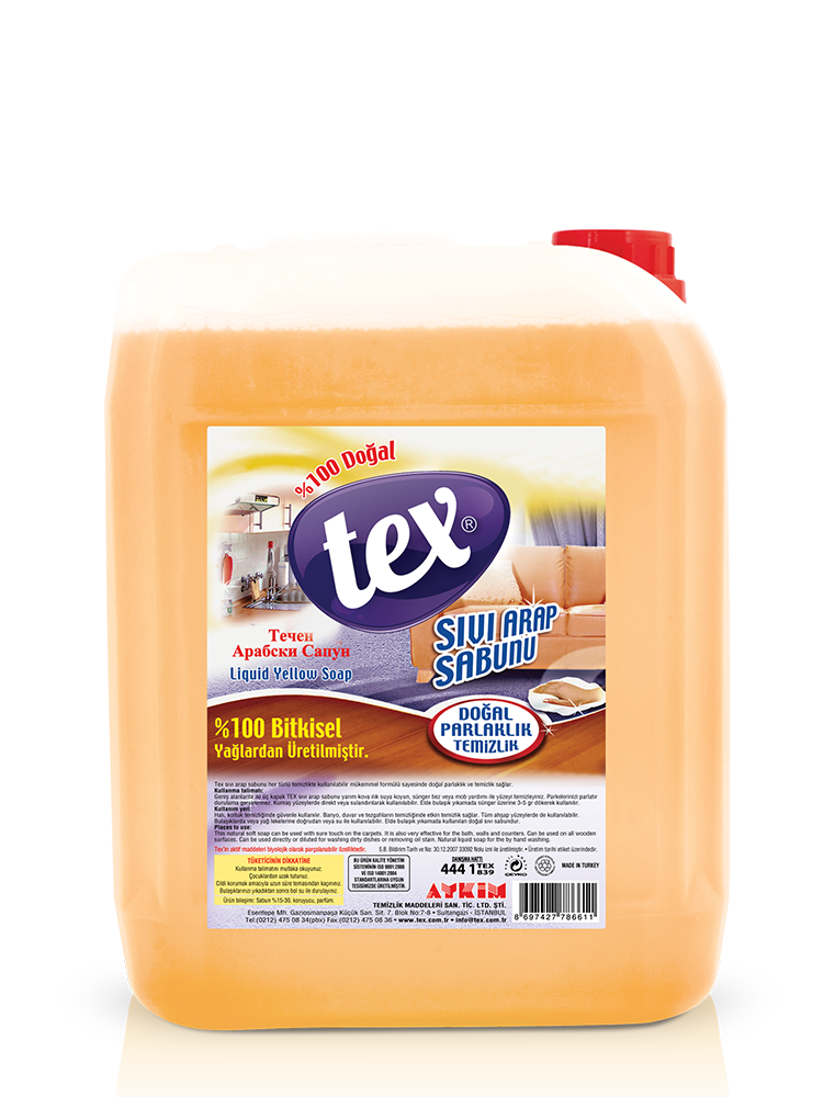 Tex Sıvı Arap Sabunu 20 Kg