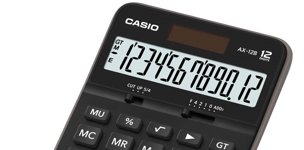 Casio - Casio Hesap Makinesi AX-120ST Masaüstü