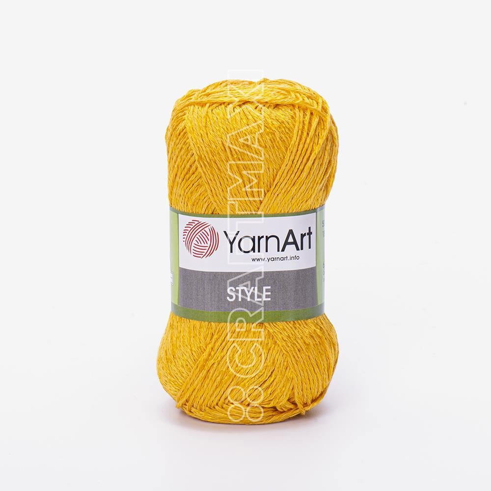 Yarnart Style - Shiny Knitting Yarn Taupe - 655