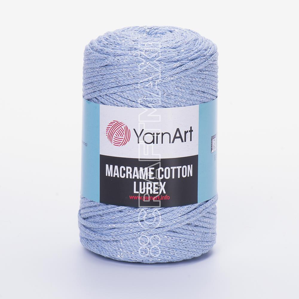 Yarnart Twisted Macrame LUREX 3mm 250g-190mt % 78 cotone filo