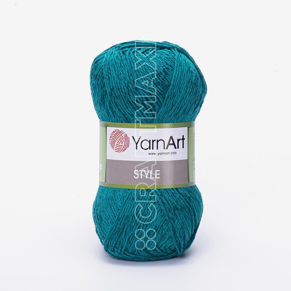 Yarnart Style - Shiny Knitting Yarn Pink - 665