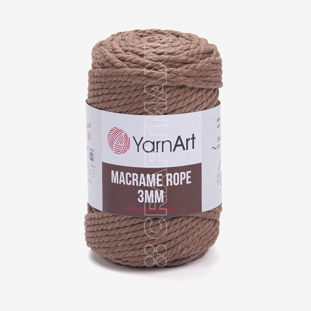 Macramé Deluxe, 3mm, Yarn