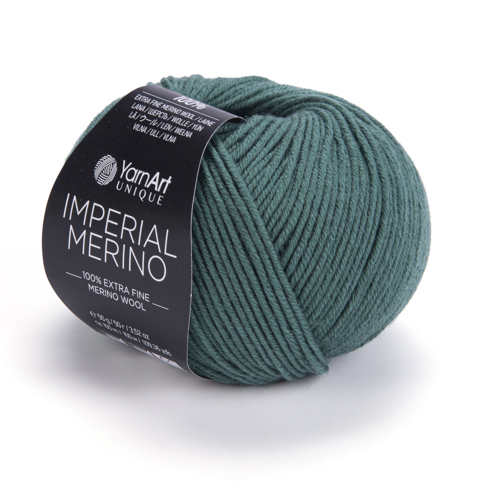 Yarnart Merino de Luxe / 50 Yarn, Dark Green - 590 - Hobiumyarns