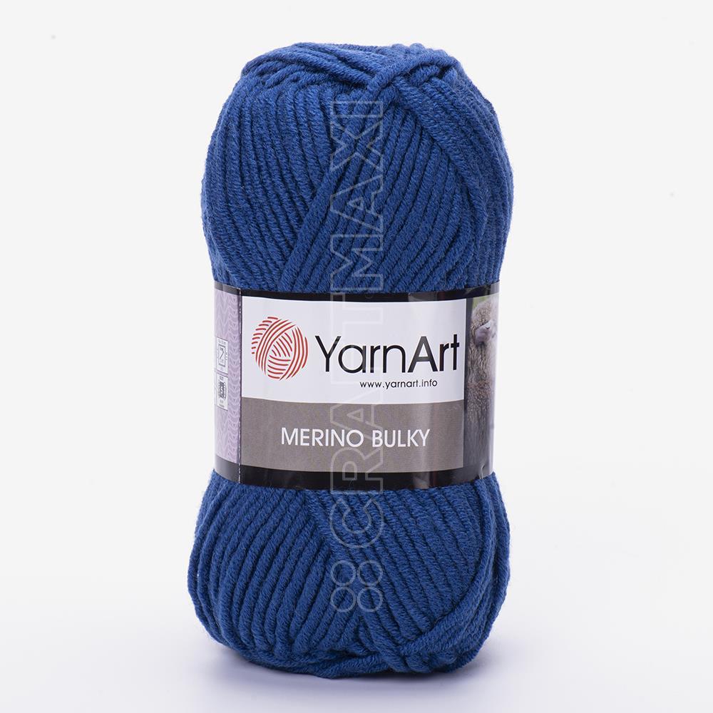 Super Bulky Merino Yarn - Navy Blue – King & Eye