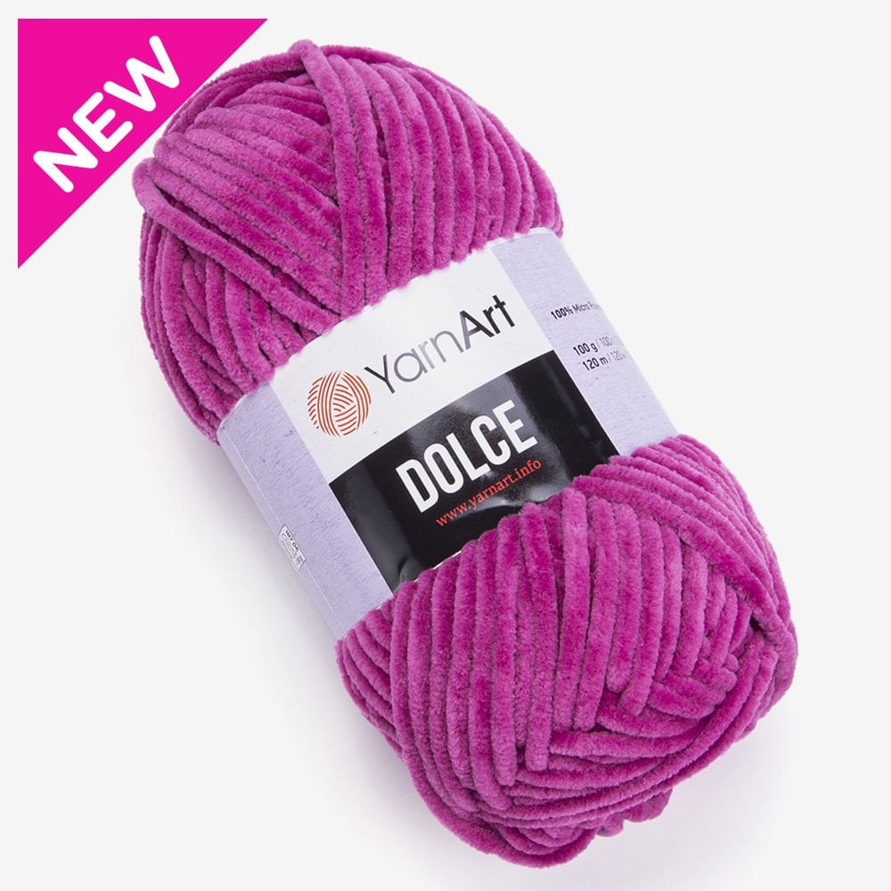  Yarnart Dolce Multicolors Yarn Variegated Yarn by yarnart Soft  Chenille Velvet Super Bulky Yarn Blanket amigurumi Crochet Yarn 100 Gram  (3.53 oz) 131 Yards (1, 808)