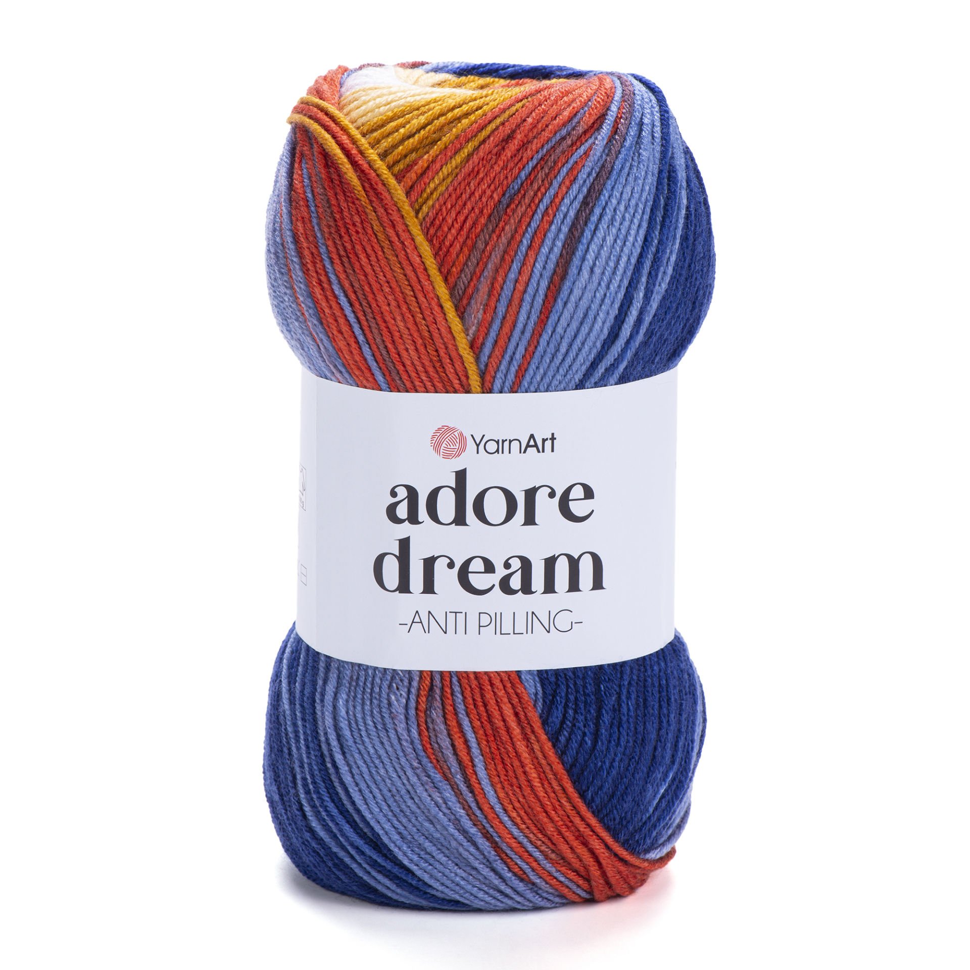 YARNART ADORE DREAM Anti-pilling Knitting Yarn, Baby Yarn, Knitting,  Crocheting, 100% Anti-pilling Acrylic, Soft Yarn, 3.52 Oz, 306.21 Yds 