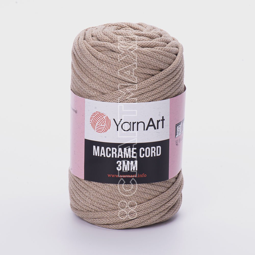 Macramé Cord 6 mm – MeriWoolArt