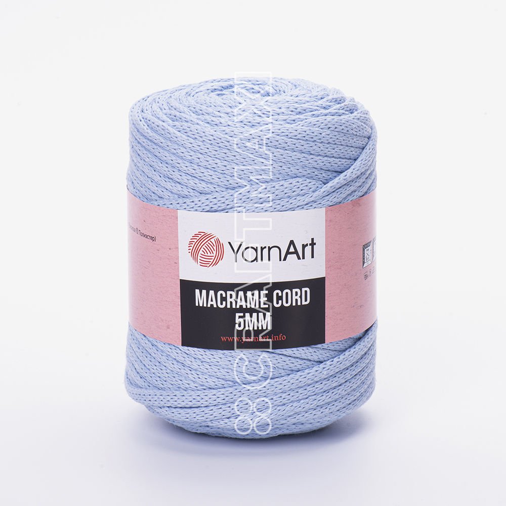 Macrame Recycled Cotton Cord Yarn Fuchsia