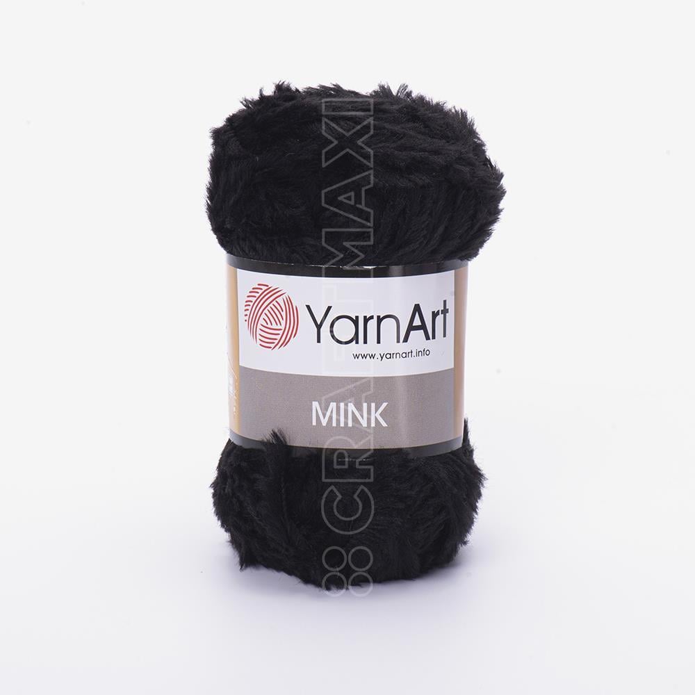 Yarn Yarnart Mink yarn faux fur yarn long eyelash yarn fun fur yarn sparkly  yarn