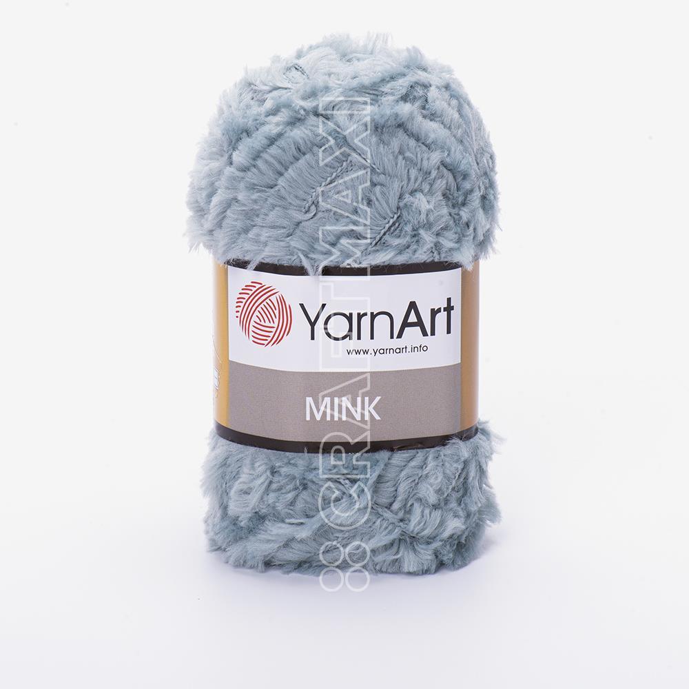 YarnArt Samba 100gr 150mt faux fur yarn for crochet knitting projects