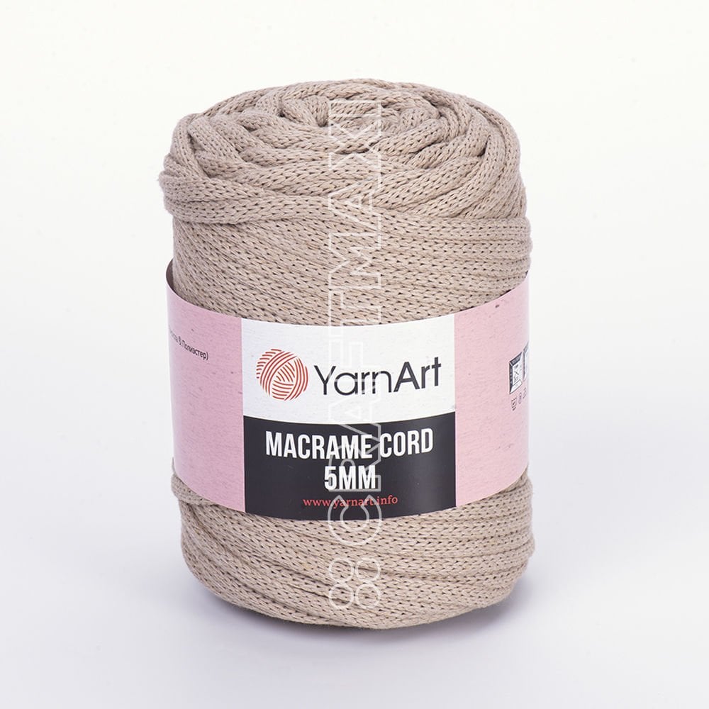 Yarnart Macrame Cord 5 mm - Macrame Cord Pistachio - 755
