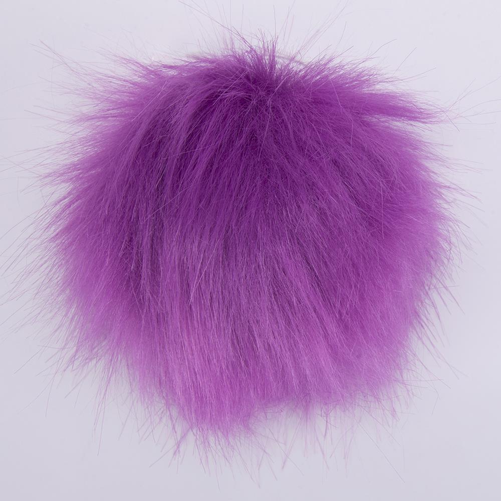 YARNART FURRY POMPONS - POM POM LIGHT BROWN - 67